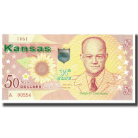 Billet, États-Unis, 50 Dollars, KANSAS, NEUF - A Identifier