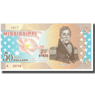 Billet, États-Unis, 50 Dollars, MISSISSIPPI, NEUF - Zu Identifizieren