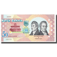 Billet, États-Unis, 50 Dollars, NORTH DAKOTA, NEUF - A Identificar