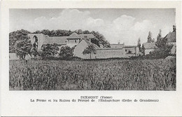 89   Dixmont  -     La Ferme Et Les Ruines Du Prieure  De L'enfourchure - Dixmont