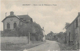 89   Dixmont  -    Entree Route De Villeneuve Sur Yonne - Dixmont