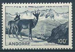 Andorre - 1950 - Isards  Et Alt Del Grio -  PA 1 - Neuf ** - MNH - Poste Aérienne