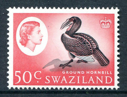 Swaziland 1962-66 Pictorials - 50c Ground Hornbill HM (SG 103) - Swaziland (...-1967)
