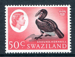 Swaziland 1962-66 Pictorials - 50c Ground Hornbill HM (SG 103) - Swasiland (...-1967)