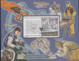 TAAF 2008 Campagne Poker M/s ** Mnh (57582) - Blocs-feuillets
