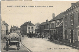 89   Egriselle Le Bocage    Le Bureau De Poste  Et La Place Du Marche - Egriselles Le Bocage