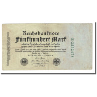 Billet, Allemagne, 500 Mark, 1922-07-07, KM:74b, TB - 500 Mark