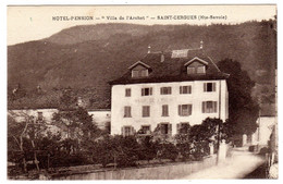 74- SAINT-CERGUES- HOTEL-PENSION- " Villa De L'ARCHET"  CPA - Saint-Cergues