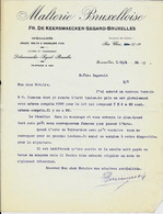 BRUXELLES   -  Malterie Bruxelloise   Fr. De Keersmaecker-Segard    -  1918 - Lebensmittel