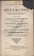 Meetkunst - 1770 - Amsterdam, J. Morterre (S199) - Antique