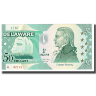 Billet, États-Unis, 50 Dollars, DELAWARE, NEUF - A Identificar