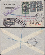 Congo Belge 1933 - Lettre Recommandée Par Avion De Niangara Vers London E.C. ................. (DD) DC-10625 - 1923-44: Usados