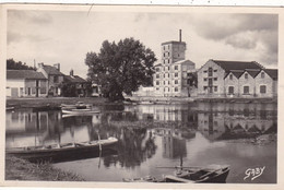 44. NORT SUR ERDRE.  LE BASSIN ET LA MINOTERIE.  + TEXTE ANNEE 1951 - Nort Sur Erdre