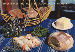 Recette - Brochettes De Noix De Coquilles Saint-Jacques - Recettes (cuisine)