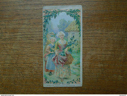 Image Assez Rare , Chocolat Révillon , Vieilles Chansons De France , Nous N'irons Plus Au Bois " 15 X 7,5 Cm " - Revillon