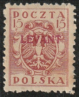 Pologne - Levant Polonais N° 4 MH Timbre De Pologne Surchargé (H11) - Levant (Turquie)