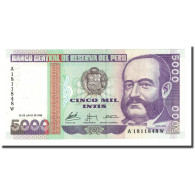 Billet, Pérou, 5000 Intis, 1988-06-28, KM:138, NEUF - Pérou