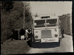 Photo Ancienne Belfort Automobile Bus A Identifié - Automobili