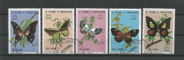St Tome E Principe 1996 Butterflies  Y.T. 1264CU/1264CY (0) - Sao Tomé E Principe