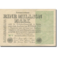 Billet, Allemagne, 1 Million Mark, 1923, 1923-08-09, KM:101, TTB - 1 Mio. Mark