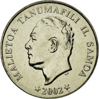 Monnaie, Samoa, 10 Sene, 2002, SUP, Copper-nickel, KM:132 - Samoa