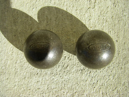 Paire De Boules De Pétanque  Obut - Bowls - Pétanque