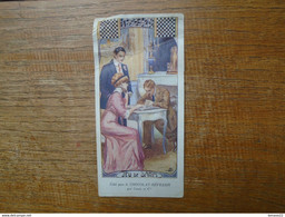 Image Assez Rare , Chocolat Révillon , Jeux De Société , Jeu De Dames " 15 X 7,5 Cm " - Revillon