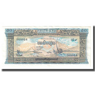 Billet, Cambodge, 50 Riels, KM:7b, TB - Cambodge