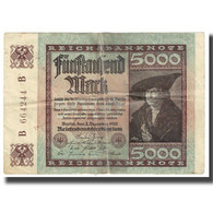 Billet, Allemagne, 5000 Mark, 1922, 1922-12-02, KM:81a, B - 5000 Mark