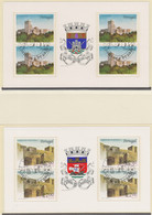 PORTUGAL  1752-1753, 2 Heftchenblätter, Gestempelt, Burgen Und Schlösser, 1988 - Postzegelboekjes