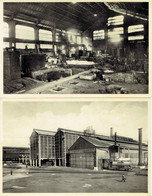 Couillet Usines Metallurgiques 2 CARTES - Charleroi