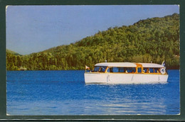 Bateau ALOUETTE Boat; Lac Des Sables; Timbres Scott # 340 Sur Carte Postale USAGÉE / Stamps On A USED Post Card (8917) - Covers & Documents