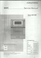 Grundig - Hifi - Service Manual - Varixx UMS 4200 - GLN0150 - Littérature & Schémas