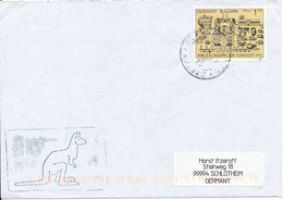 Bulgaria Cover Sent To Germany 1992 Single Franked - Lettres & Documents