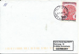 Bulgaria Cover Sent To Germany 26-2-2009 Single Franked - Lettres & Documents