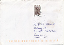 Bulgaria Cover Sent To Germany Single Franked - Briefe U. Dokumente