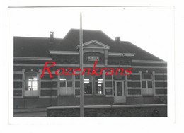 Unieke Oude Foto Kontich Kazerne Kazernen Statie Station La Gare  ZELDZAAM - Kontich