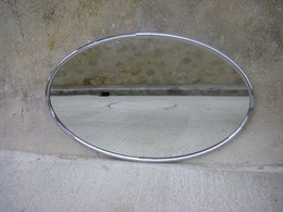 Miroir Contour Chrome Vintage. Art Déco - Autres & Non Classés