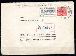 ALLEMAGNE BERLIN. Flamme De 1953 "Das Postsparbuch...". - Máquinas Franqueo (EMA)