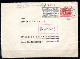 ALLEMAGNE BERLIN. Flamme De 1953 "Das Postsparbuch...". - Frankeermachines (EMA)