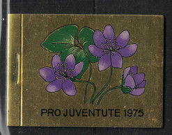 Suisse - Schweiz - Carnet Pro Juventute 1975 - Yvert C994 - Mi Heftchen 0-67 - Fleurs, Blumen, Flowers - Libretti