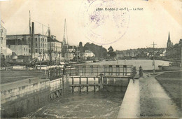 Redon * Le Port * écluse Canal * Voir Cachet Hôpital Militaire Auxiliaire N°57 - Redon
