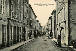 Bellac * Rue Du Coq * Horlogerie Bijouterie A. FRANQUES - Bellac