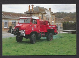 24  -  Bray Et Lu  -  Camion Citerne Feux De Forêts Marmon  -  Avril 1992  -  Thème Pompier - Bray-et-Lû