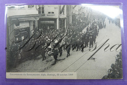 Bourgemestre Alph. Hertogs 22 Octobre 1908 Begrafenis Funeral  SBP - Politische Und Militärische Männer