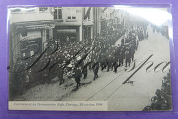 Bourgemestre Alph. Hertogs 22 Octobre 1908 Begrafenis Funeral  SBP - Hommes Politiques & Militaires