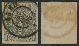 Petit Lion - N°22 Obl Double Cercle "Gand" (1866). TB - 1866-1867 Blasón