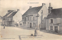 51-CHÂTILLON-SUR-MARNE- PLACE DU MARCHE - Châtillon-sur-Marne