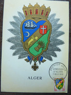 1959  Armoiries D'ALGER  Y&T = 1232  TBE - 1950-59