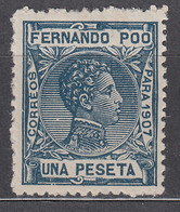 Fernando Poo Sueltos 1907 Edifil 162 ** Mnh - Fernando Poo